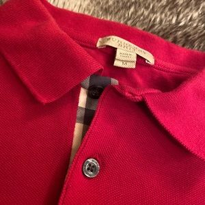 Mens Burberry Polo